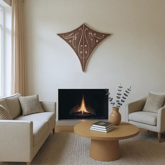 Stingray Maori Wall Art