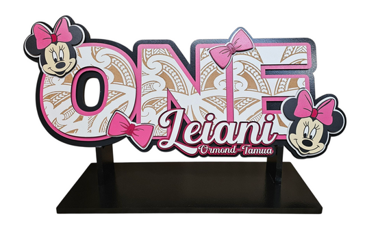 CDW244 - Minnie Mouse 1st Birthday Key