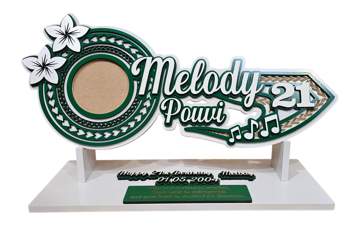 CDW249 - Samoan Frangipani Music Key
