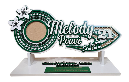 CDW249 - Samoan Frangipani Music Key