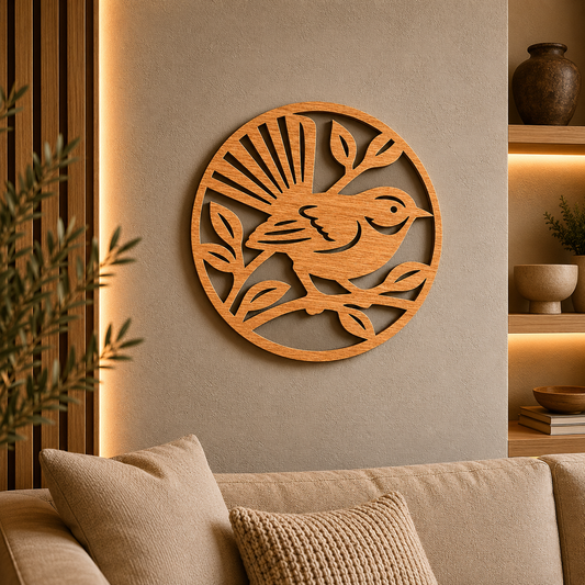 Fantail Kiwiana Wall Art