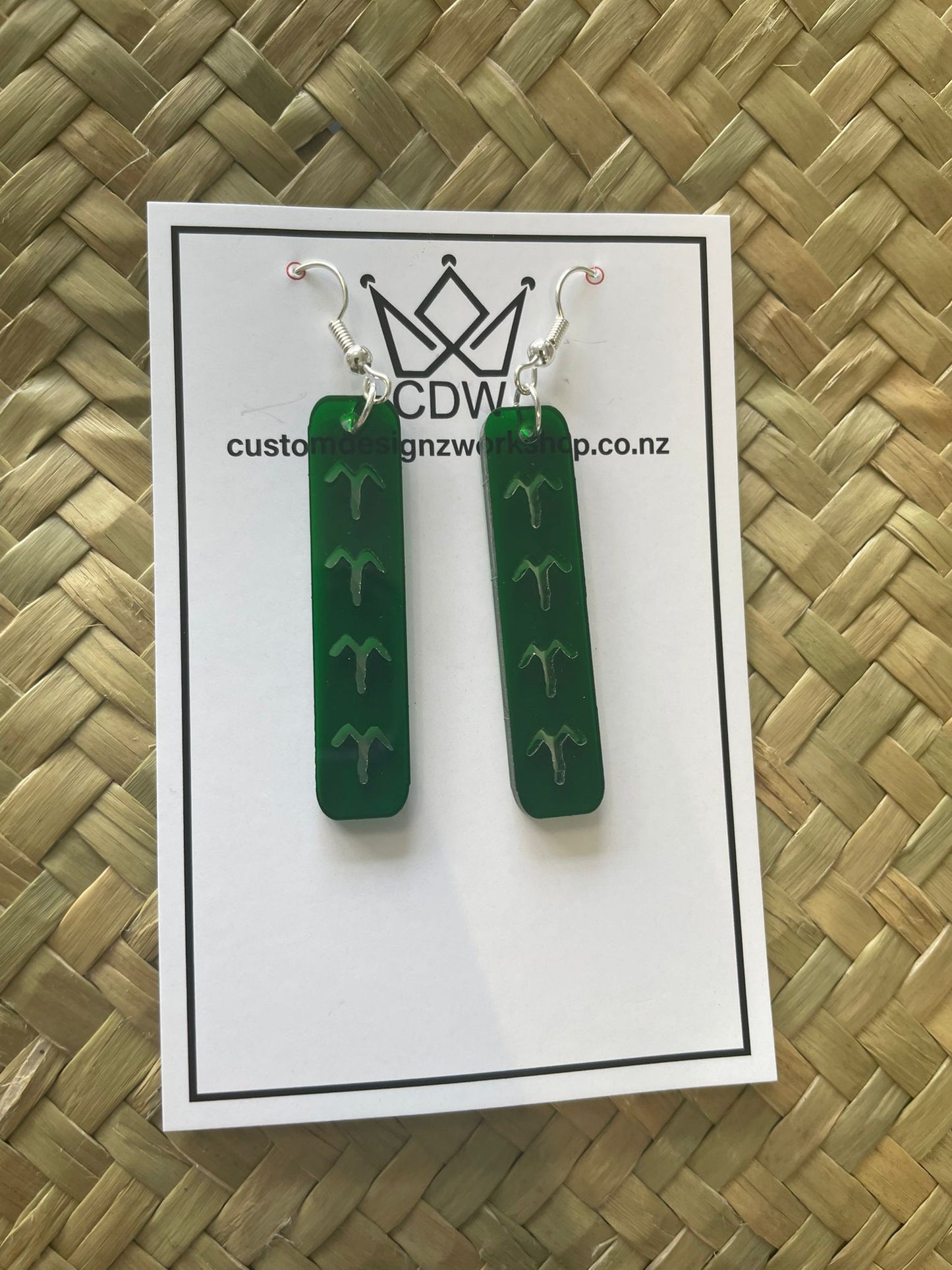 Samoan Gogo (seabird) Earrings - small