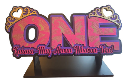1st brthday key crowns maori pacifica