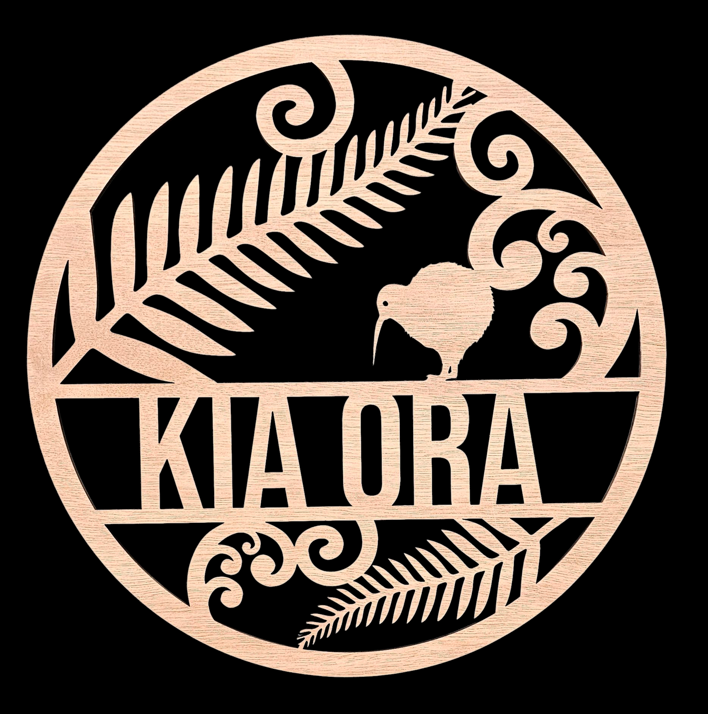 Kia Ora kiwiana sign